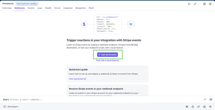 05 - Stripe Integration Add Webhook