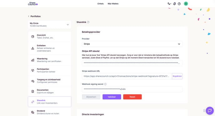 11 - Stripe Integratie