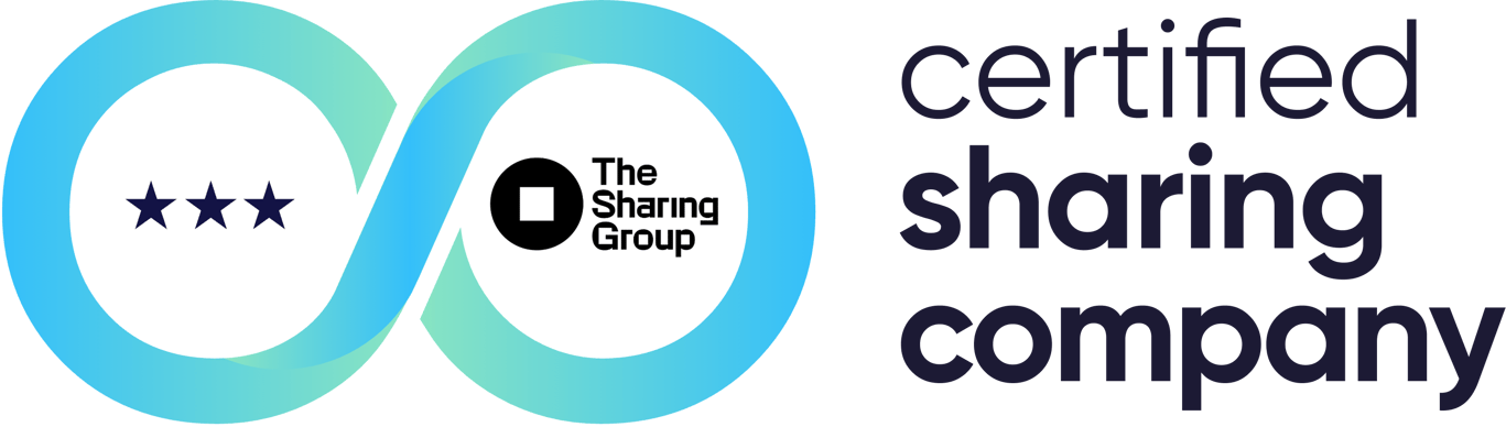 certified sharing company colored logo